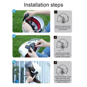 LX1 Motorcycle Half Helmet Water-resistant Wireless 5.3 Bluetooth Headset, Version: English(Classic Blue)
