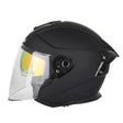 SOMAN Motorcycle Electric Bicycle Dual Lens Riding Helmet, Size: XL(Matte Black) - free shipping - PMC TechLife - Order now!