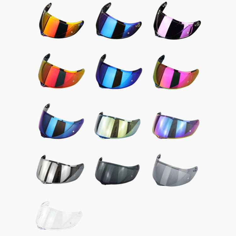 Motorcycle Helmet Lens with Anti-fog Spikes for SOMAN K1/K3SV/K5, Color: Tea Film Revo Purple Red Gold
