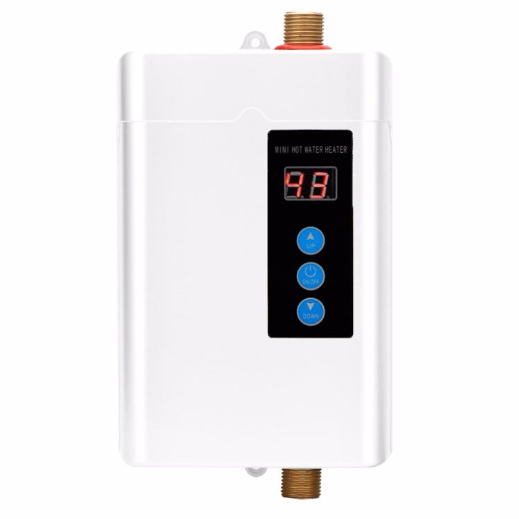 US Plug 3000W  Electric Water Heater With Remote Control Adjustable Temperate(White) - free shipping - PMC TechLife - Order now!