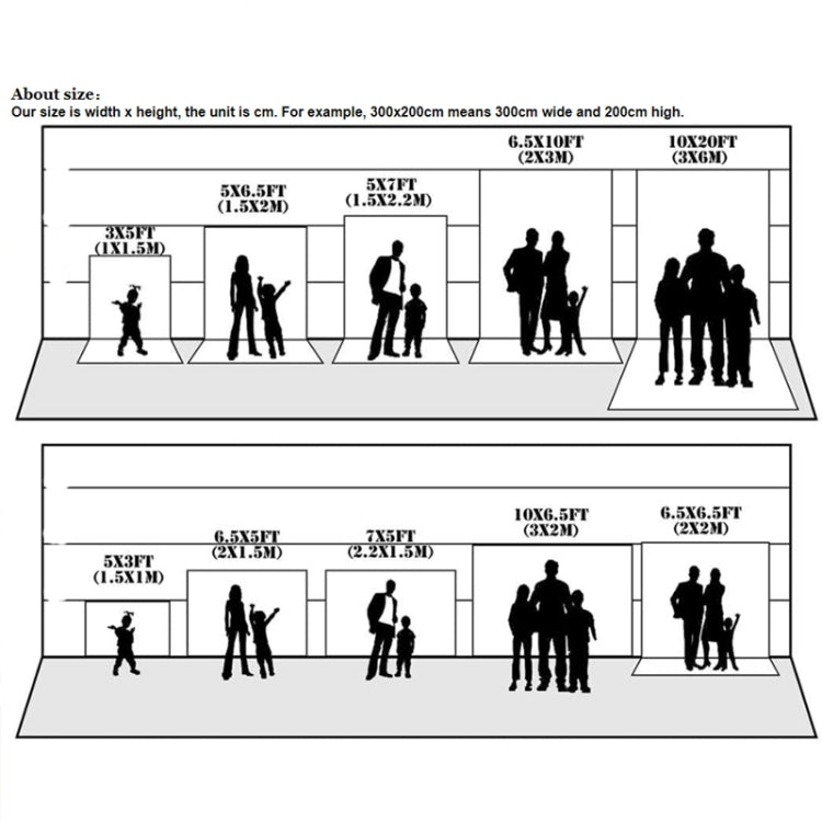 210x180cm Animal Kids Birthday Party Backdrop Cloth Tapestry Decoration Backdrop Banner Cloth - Birthday Party by PMC TechLife | Online Shopping South Africa | PMC TechLife | Buy Now Pay Later Mobicred