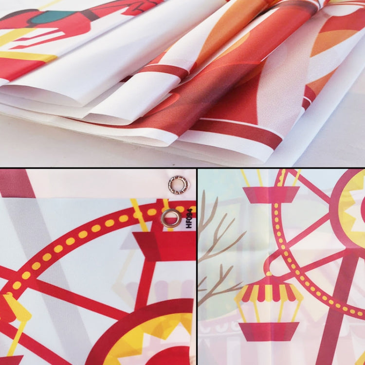 210x150cm Children Birthday Background Cloth Carnival Gay Party Birthday Theme Background Banner Circus Background Hanging Flag - Birthday Party by PMC TechLife | Online Shopping South Africa | PMC TechLife | Buy Now Pay Later Mobicred