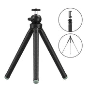 APEXEL APL-JJ09 Mobile Selfie Live Streaming Portable Stretch Telephoto Tripod(Black)