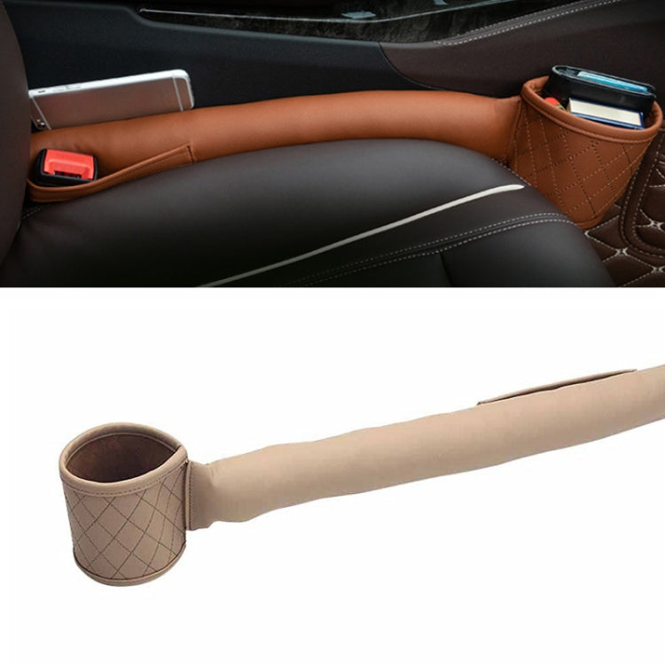 Car Seat Gap Leak-Proof Plugs Debris Storage Bag, Color: Beige Co-pilot - Stowing Tidying by PMC TechLife | Online Shopping South Africa | PMC TechLife | Buy Now Pay Later Mobicred