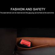 Car Seat Gap Leak-Proof Plugs Debris Storage Bag, Color: Black Red Principal Driver
