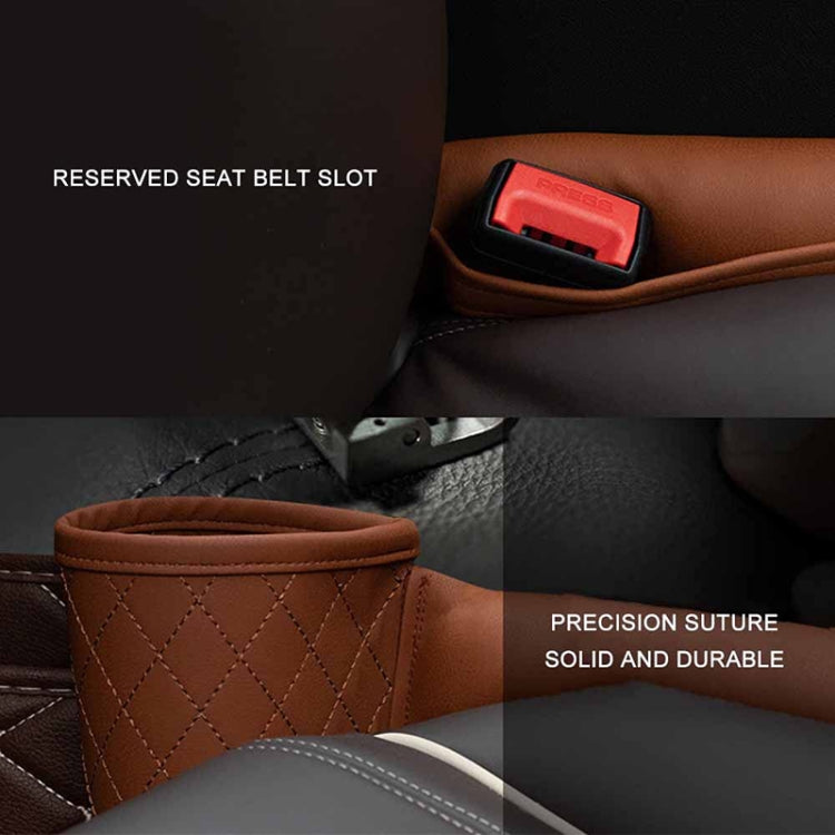 Car Seat Gap Leak-Proof Plugs Debris Storage Bag, Color: Black Red Principal Driver