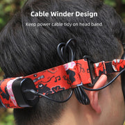 Sunnylife TD487 For DJI Avata / FPV Goggles V2 Color Headband Fixed Elastic Strap(Graffiti)
