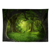 Dream Forest Series Party Banquet Decoration Tapestry Photography Background Cloth, Size: 150x130cm(G)