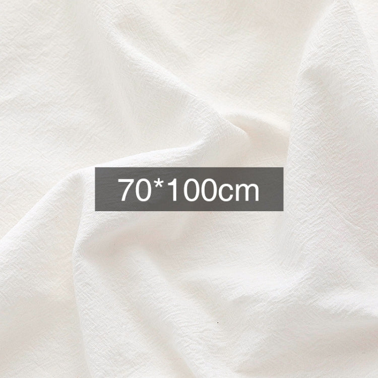 70 x 100cm Encrypted Texture Cotton Photography Background Cloth(Off-white) - Solid Color by PMC TechLife | Online Shopping South Africa | PMC TechLife | Buy Now Pay Later Mobicred