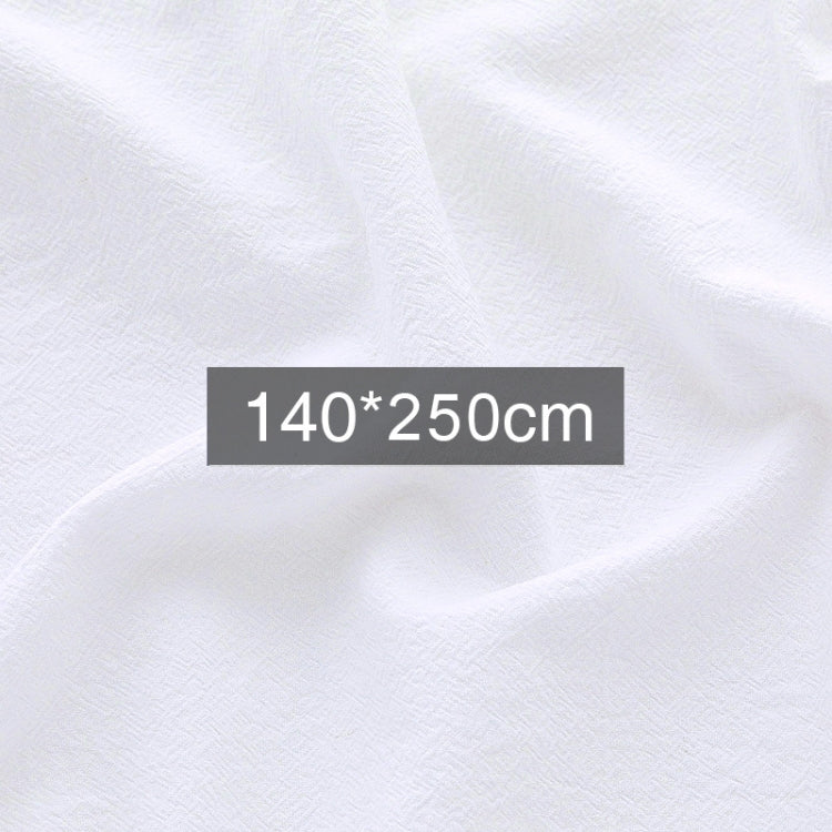 140 x 250cm Encrypted Texture Cotton Photography Background Cloth(White) - free shipping - PMC TechLife - Order now!