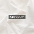 140 x 250cm Encrypted Texture Cotton Photography Background Cloth(Off-white) - Solid Color by PMC TechLife | Online Shopping South Africa | PMC TechLife | Buy Now Pay Later Mobicred