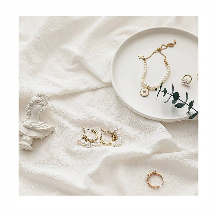 140 x 200cm Encrypted Texture Cotton Photography Background Cloth(Off-white) - free shipping - PMC TechLife - Order now!