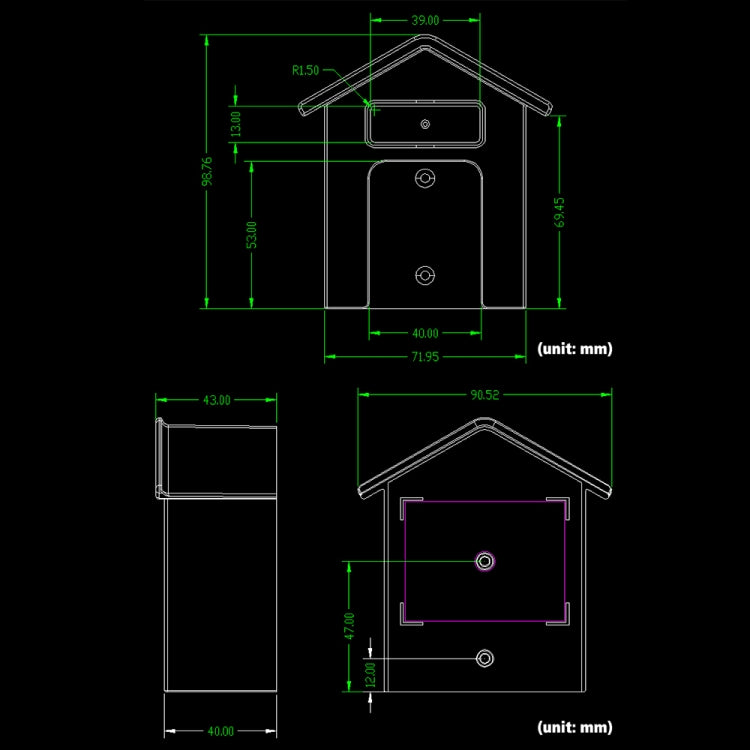 Wireless Doorbell Waterproof Cover Outdoor Doorbell Transparent Rain Protection Case(E30) - Other Device by PMC TechLife | Online Shopping South Africa | PMC TechLife