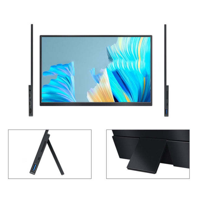 13.3 inch Ordinary Version 4K Portable External Extended Screen Display For Switch/PS5/Mobile Phone/Computer(US Plug)