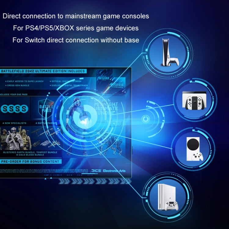 15.6 inch Ordinary Version 4K Portable External Extended Screen Display For Switch/PS5/Mobile Phone/Computer(UK Plug) - LCD Monitors by PMc TechLife | Online Shopping South Africa | PMc TechLife | Buy Now Pay Later Mobicred