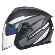 GXT Electric Vehicle Four Seasons Sun Protection & Windshield Double Lens Helmet, Size: M(Matt Black Gray) - free shipping - PMC TechLife - Order now!