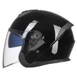 GXT Electric Vehicle Four Seasons Sun Protection & Windshield Double Lens Helmet, Size: XL(Bright Black) - free shipping - PMC TechLife - Order now!