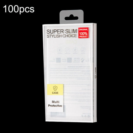 100pcs For 6.1-6.7 inch Mobile Phone Case Packaging Universal Digital Packaging Box Without Inner Pallet Suction Color Random Delivery - free shipping - PMC Jewellery - Order now!