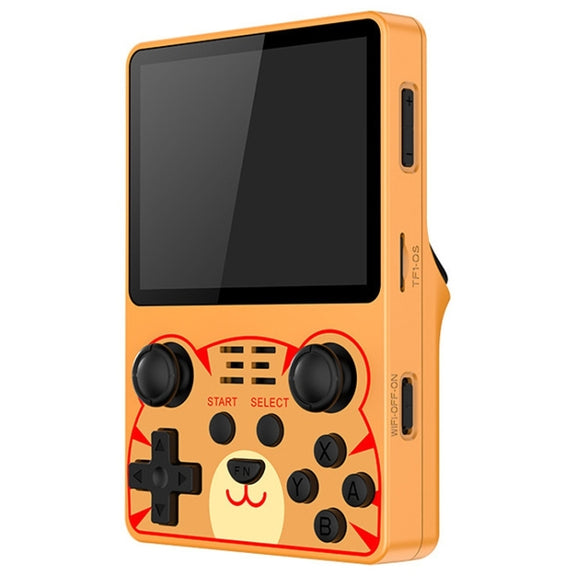 POWKIDDY RGB20S  3.5-Inch IPS Screen Retro Open Source Handheld Game Console 16GB Without Game(Purple)