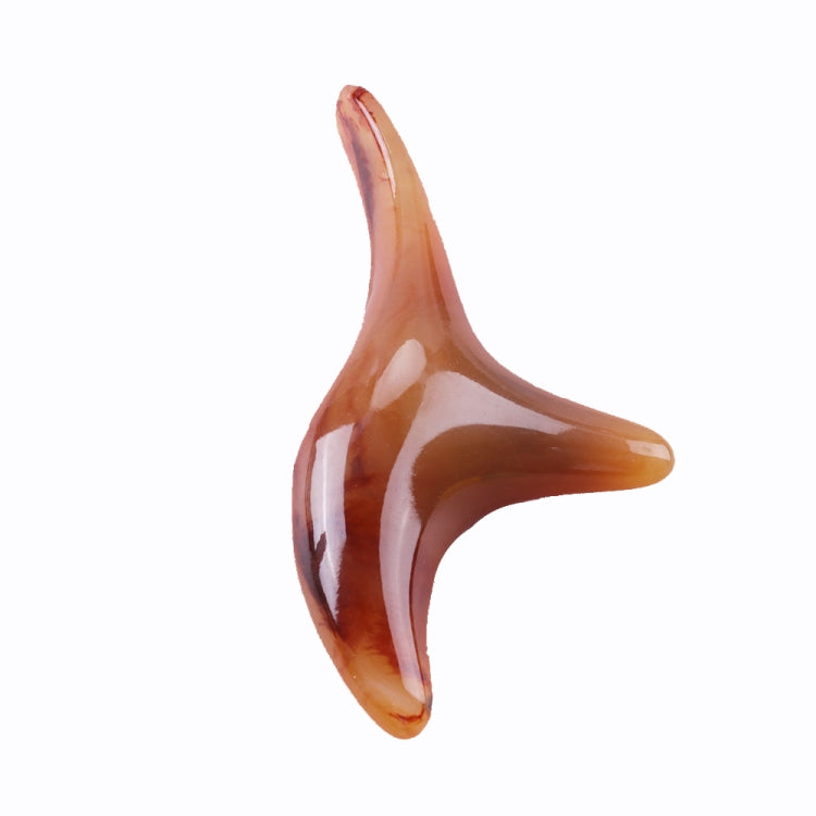 Secret Wax Triangle Sparrow Massager Point Pressing Point Meridian Stick(Amber) - free shipping - PMC TechLife - Order now!