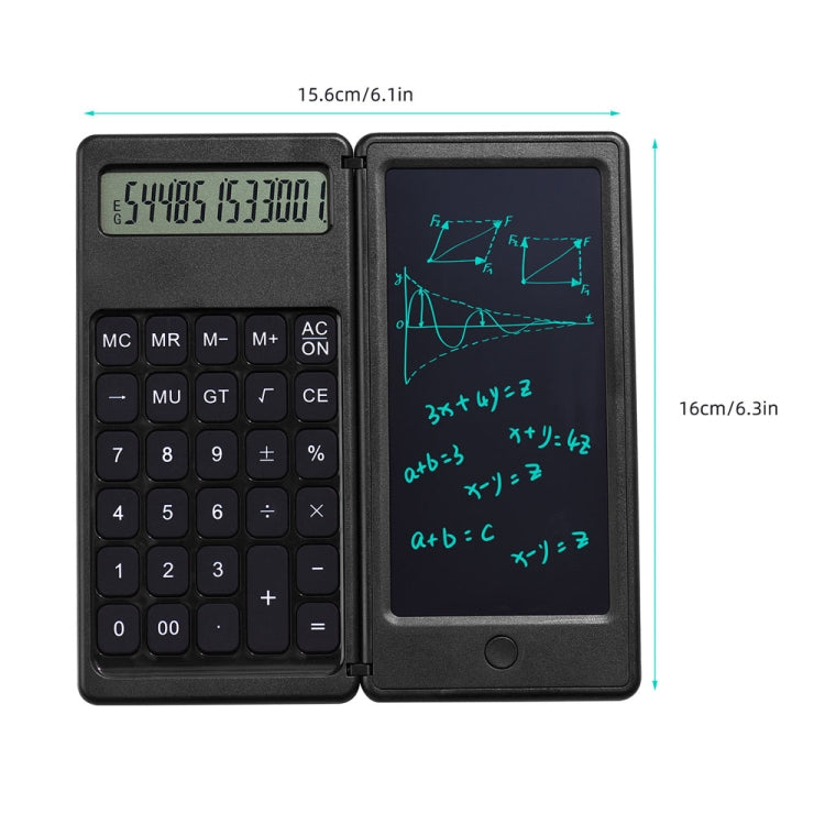 Function Model 6 inch Learning Business Office Portable Foldable LCD Writing Board Calculator -  by PMC TechLife | Online Shopping South Africa | PMC TechLife | Buy Now Pay Later Mobicred