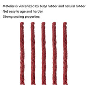 5pcs /Pack Long Car Fast Tire Patch Adhesive Strips Motorcycle Bike Adhesive Strip Tire Repair Tools