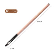 Acrylic Tea Color Pen Brush Beauty Nail Pen Color Painting Drawing Pen Light Therapy Pen(KS09)