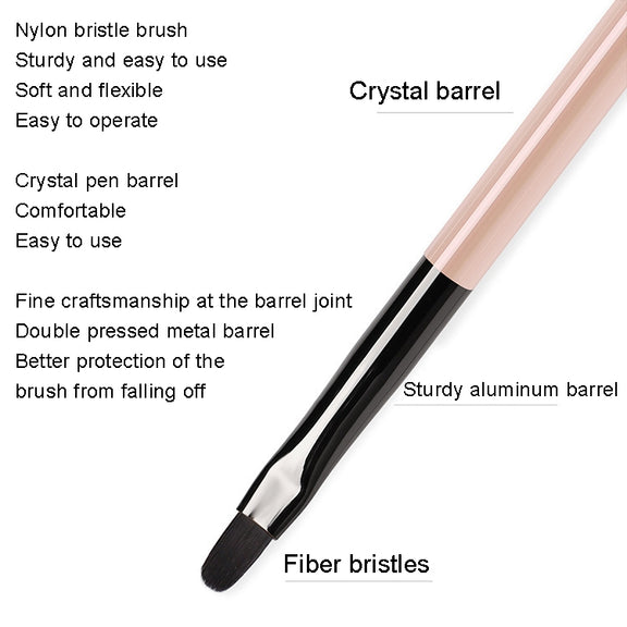 Acrylic Tea Color Pen Brush Beauty Nail Pen Color Painting Drawing Pen Light Therapy Pen(KS11)