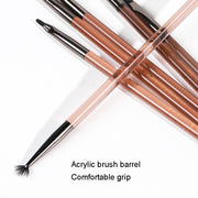 Acrylic Tea Color Pen Brush Beauty Nail Pen Color Painting Drawing Pen Light Therapy Pen(KS11)