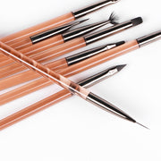 Acrylic Tea Color Pen Brush Beauty Nail Pen Color Painting Drawing Pen Light Therapy Pen(KS11)