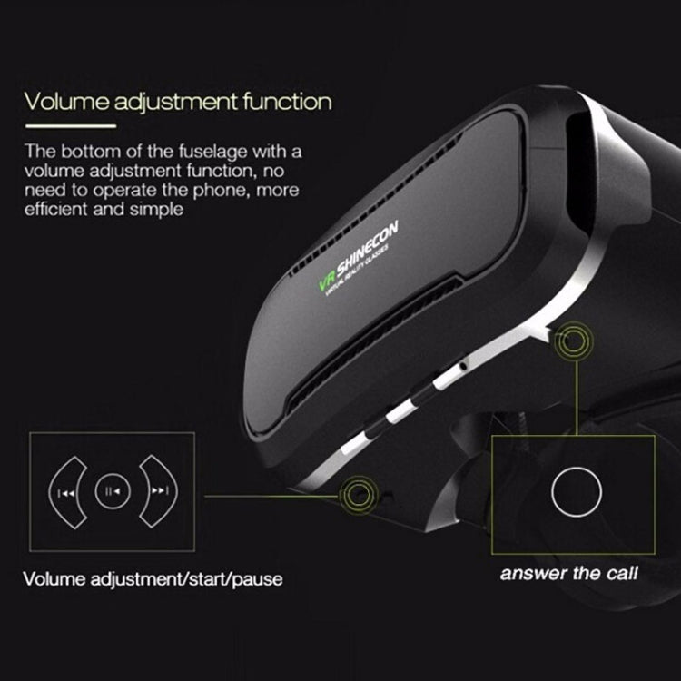 3D Virtual Reality Gaming Glasses Immersive VR Smart Glasses(Black) - free shipping - PMC TechLife - Order now!