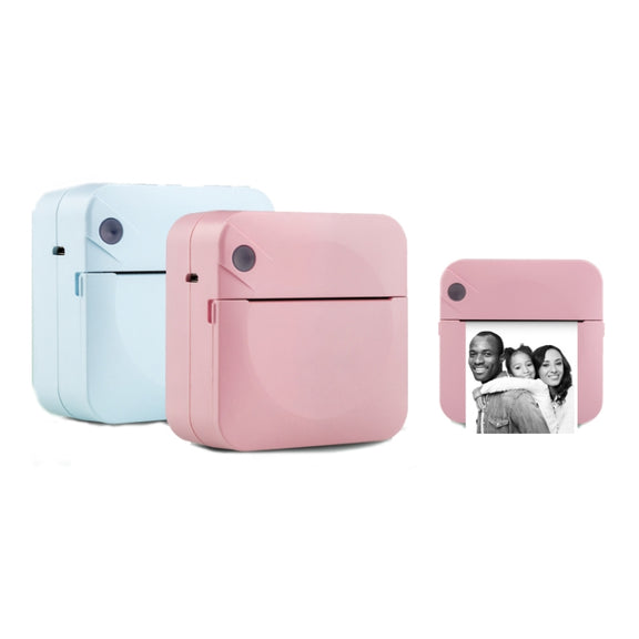 C17 Bluetooth Pocket Mini Label Printer Inkless Thermal Printer Wireless Photo Printer(Blue)