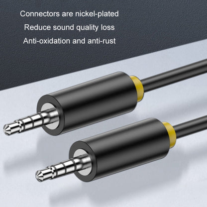 1m JINGHUA 3.5mm Cable Audio Conversion Microphone Two-way Transcriber - Audio Adapter by JINGHUA | Online Shopping South Africa | PMC Jewellery | Buy Now Pay Later Mobicred