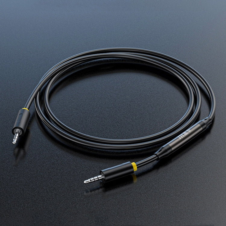 1m JINGHUA 3.5mm Cable Audio Conversion Microphone Two-way Transcriber - Audio Adapter by JINGHUA | Online Shopping South Africa | PMC Jewellery | Buy Now Pay Later Mobicred