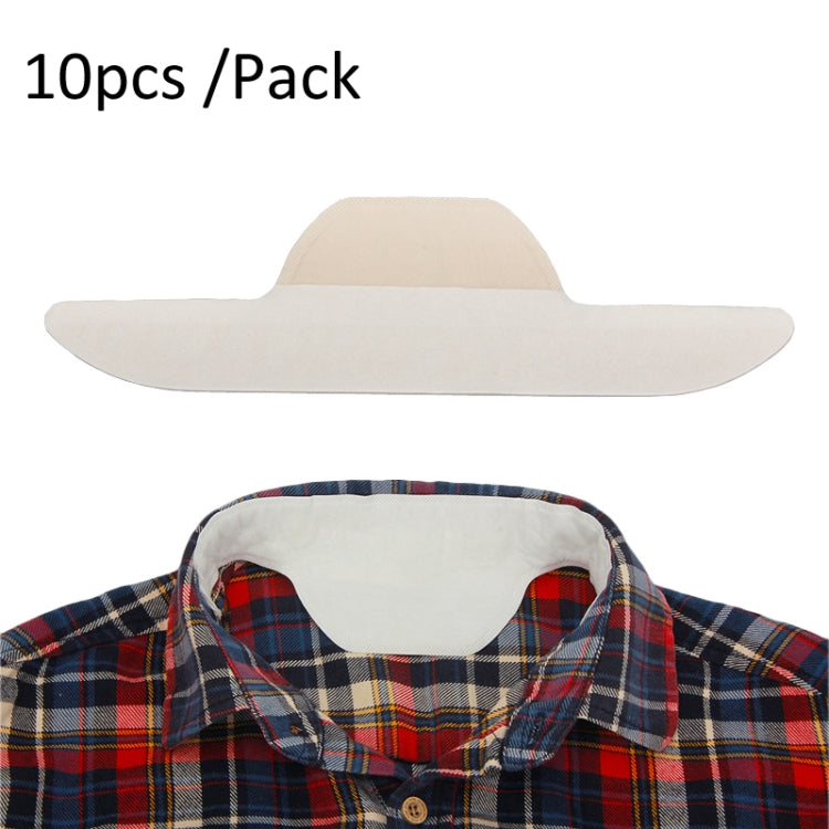 10pcs /Pack Disposable Self-Adhesive Sweat Pads T-Shirt Neck Collar Hat Absorbent Sticker 25cm - free shipping - PMC TechLife - Order now!