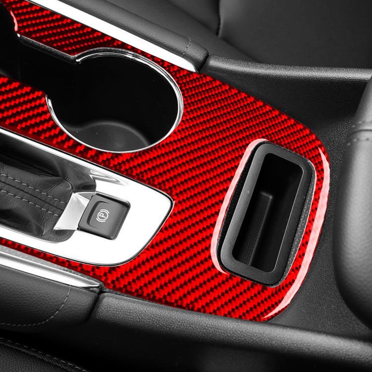 For Chevrolet Malibu 2016-2024 A Model Left-hand Drive Gear Panel Sticker(Black) - Car Interior Mouldings by PMc TechLife | Online Shopping South Africa | PMc TechLife | Buy Now Pay Later Mobicred