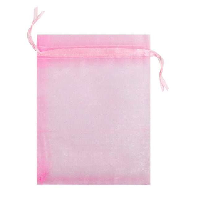 100pcs /Pack  Fruit Protection Bag Anti-Insect And Anti-Bird Net Bag 13 x 18cm(Pink)