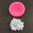 Silicone Handmade Mold Chocolate Epoxy Gypsum Fondant Mold(3 Petals Frangipani) - Arts & Crafts by PMC TechLife | Online Shopping South Africa | PMC TechLife