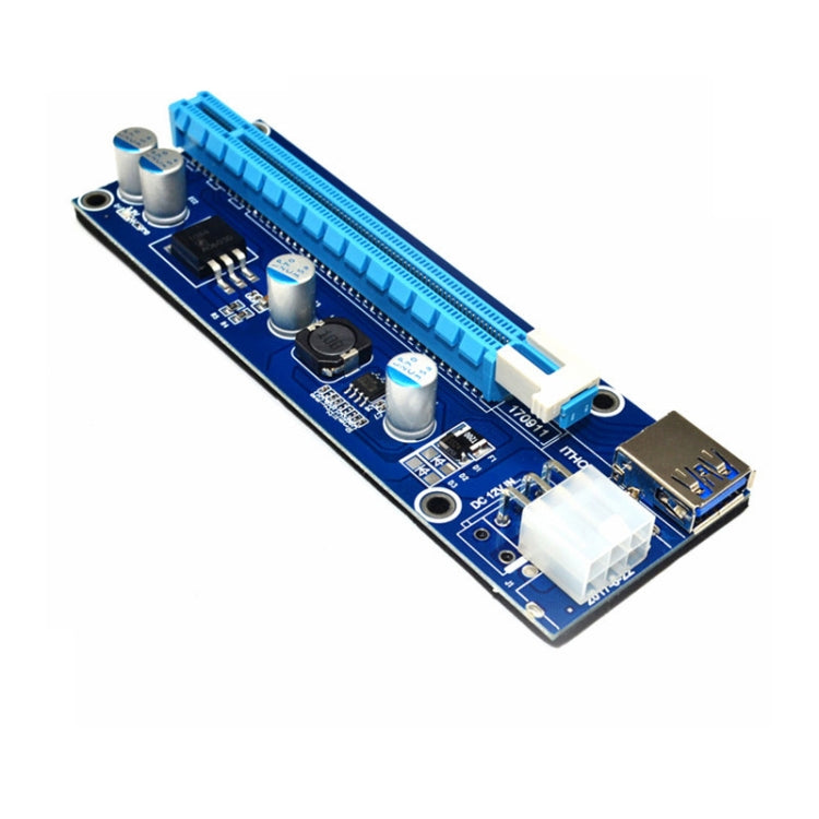 PCE164P-N03 VER006C Mini PCI-E 1X To 16X Riser For Laptop External Image Card, Spec: Blackboard 6pin - free shipping - PMC TechLife - Order now!