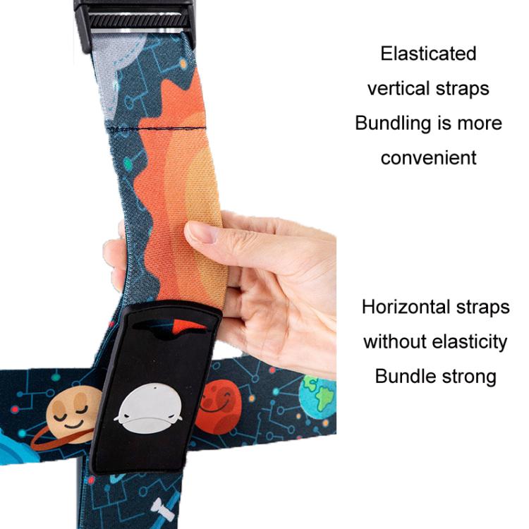 Luggage Cross Customs Lock Binding Strap, Color: Keep Out Blue (Ordinary) - free shipping - PMC TechLife - Order now!