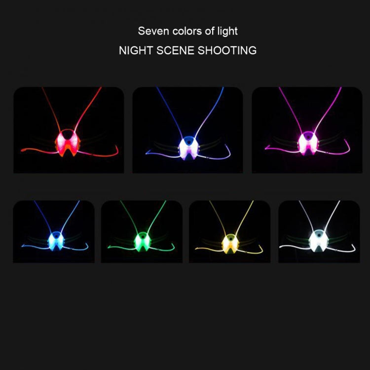 USB Rechargeable Running Light Strap Chest Light(Fluorescent Green) - Reflective Material by PMC TechLife | Online Shopping South Africa | PMC TechLife | Buy Now Pay Later Mobicred