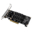 Double NVME Raid PCI-EX8 Split Card To SATA10 Port Transfer Card - Card Adapter by PMC TechLife | Online Shopping South Africa | PMC TechLife | Buy Now Pay Later Mobicred