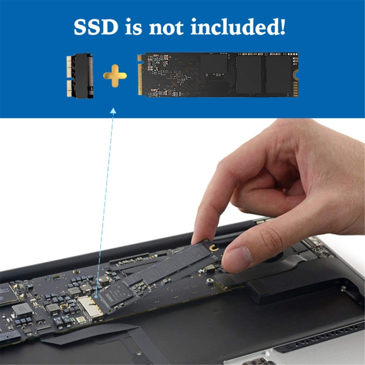 M.2 PCIE NVME SSD Adapter For MacBook Air Pro Retina Mid 2013-2017(Green) - Others by PMC TechLife | Online Shopping South Africa | PMC TechLife