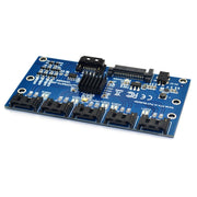 SATA2.0 3Gbps JMB321 Chip SATA Expansion Card 1 to 5 Port Riser Card