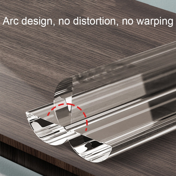 PVC Household Transparent Anti-collision Strip Furniture Soft Edge Protector, Specification: 1 cm x 1 m - Safety Equipment by PMC TechLife | Online Shopping South Africa | PMC TechLife