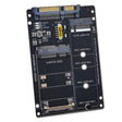 SATA 22PIN To MSATA Or M.2 NGFF SATA Card 2 In 1 SSD Converter Card Only Card - free shipping - PMC TechLife - Order now!