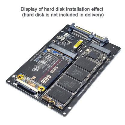 SATA 22PIN To MSATA Or M.2 NGFF SATA Card 2 In 1 SSD Converter Card Only Card - free shipping - PMC Jewellery - Order now!