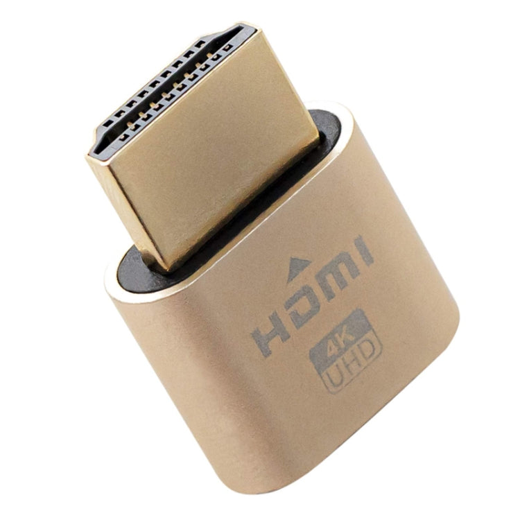 2pcs Graphics Card Spoofer HDMI Dummy Load Simulates HD Displays(Gold) - Converter by PMC TechLife | Online Shopping South Africa | PMC TechLife | Buy Now Pay Later Mobicred