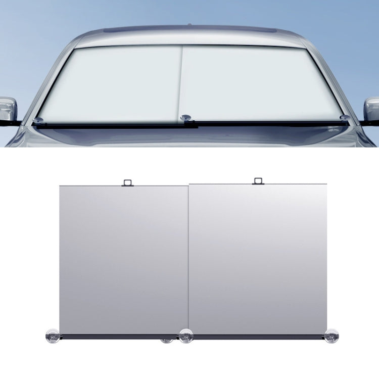 70-135cm Car Front Windshield Retractable Sun Protection Sunshade Curtain - Window Foils & Solar Protection by PMC TechLife | Online Shopping South Africa | PMC TechLife | Buy Now Pay Later Mobicred