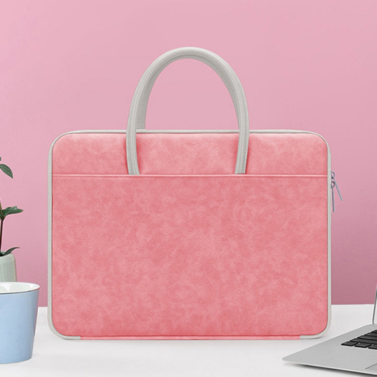 BUBM 14 Inch Full Open Laptop Bag(Pink) - free shipping - PMC Jewellery - Order now!